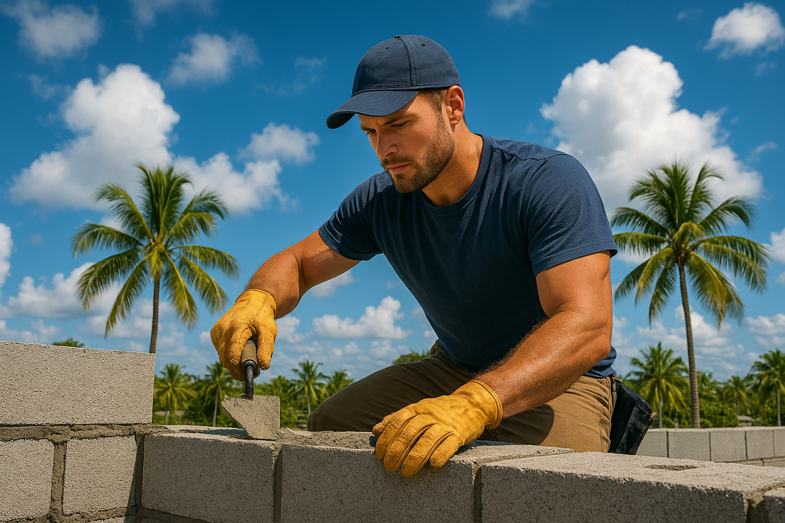 Masonry services Boca Raton Westy Palm Beach and Palm Beach Gardens Florida
